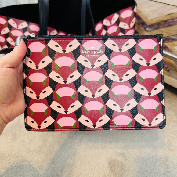 Kate Spade Geofox Large Reversible Tote, NWT - Picture 10 of 14